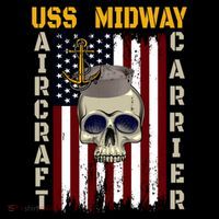Uss Midway Aircraft Carrier Veterans Day Dad Son Grandpa Gift Coffee Mug thumb 5