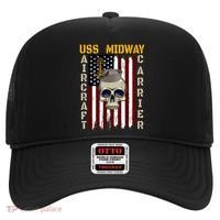 Uss Midway Aircraft Carrier Veterans Day Dad Son Grandpa Gift Hat thumb 0