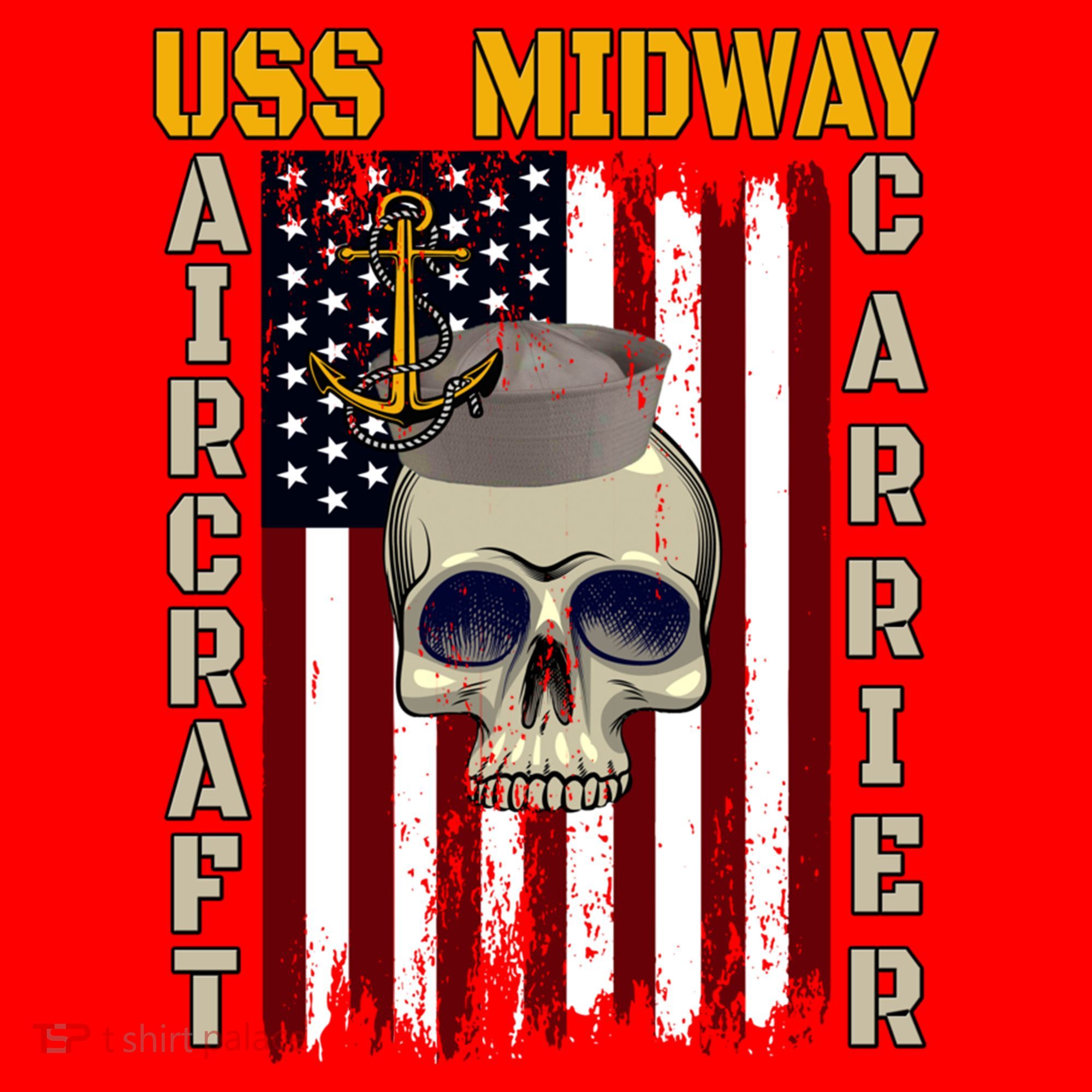 Uss Midway Aircraft Carrier Veterans Day Dad Son Grandpa Gift Santa Hat