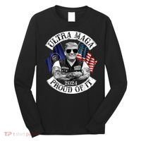 Ultra Maga And Proud Of It Trump Supporter Long Sleeve Shirt thumb 0