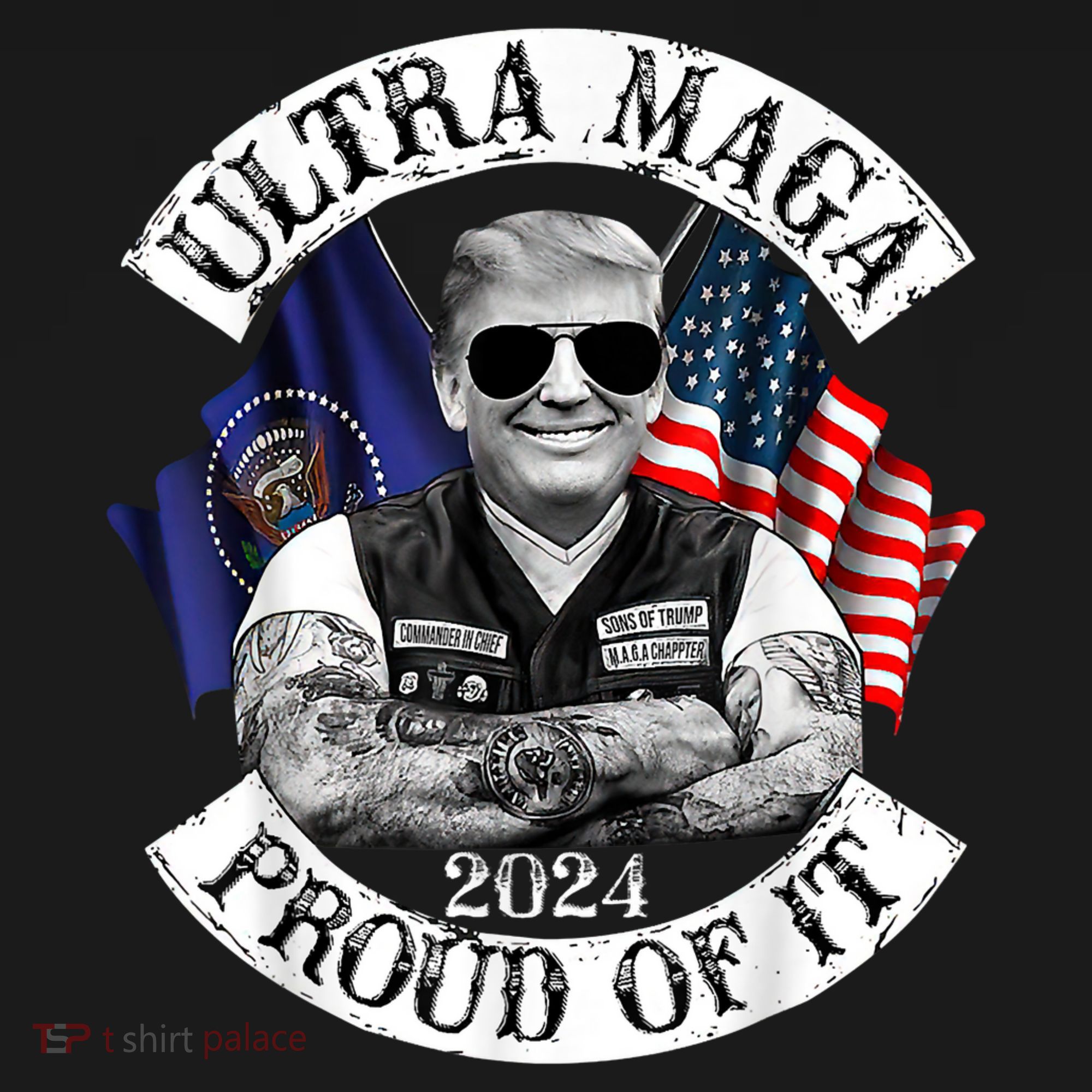 Ultra Maga And Proud Of It Trump Supporter Mousepad