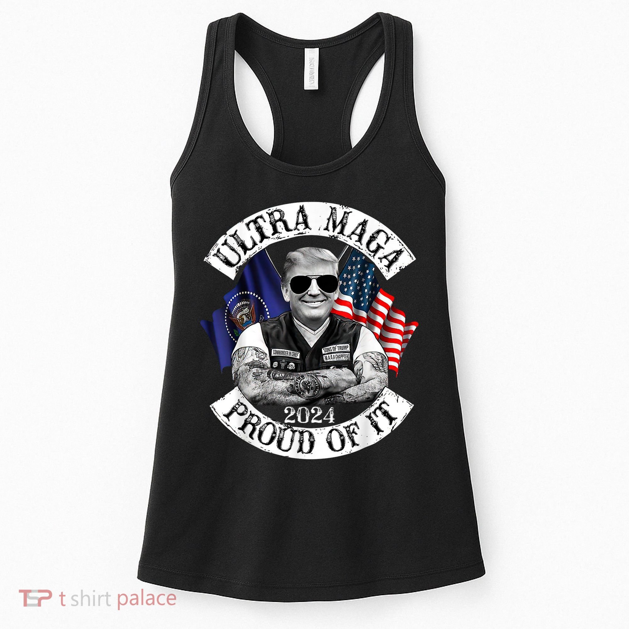 Ultra Maga And Proud Of It Trump Supporter Women's Tank Top
