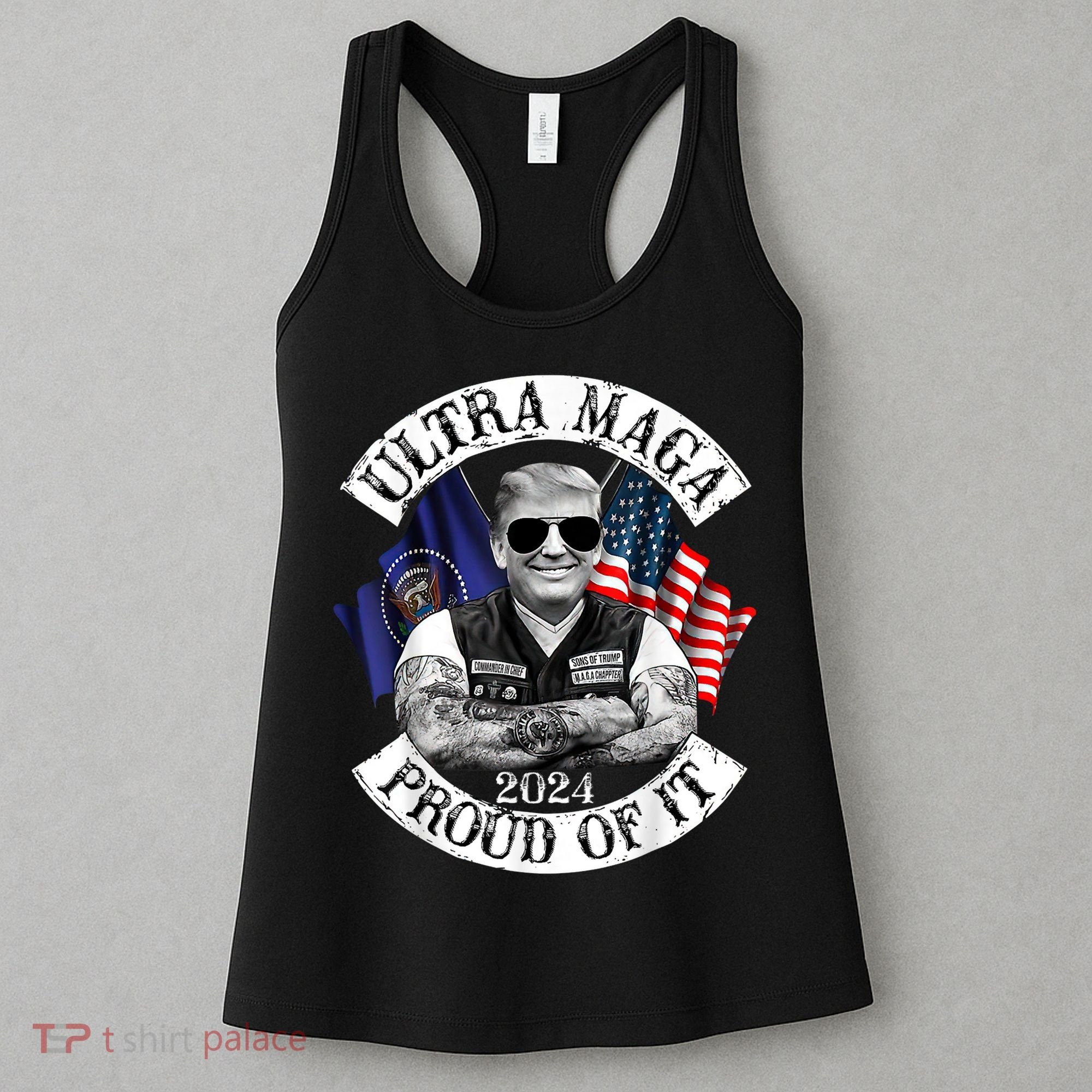 Ultra Maga And Proud Of It Trump Supporter Women's Tank Top