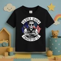 Ultra Maga And Proud Of It Trump Supporter Toddler T-Shirt thumb 3