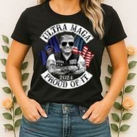 Ultra Maga And Proud Of It Trump Supporter Women's T-Shirt thumb 2