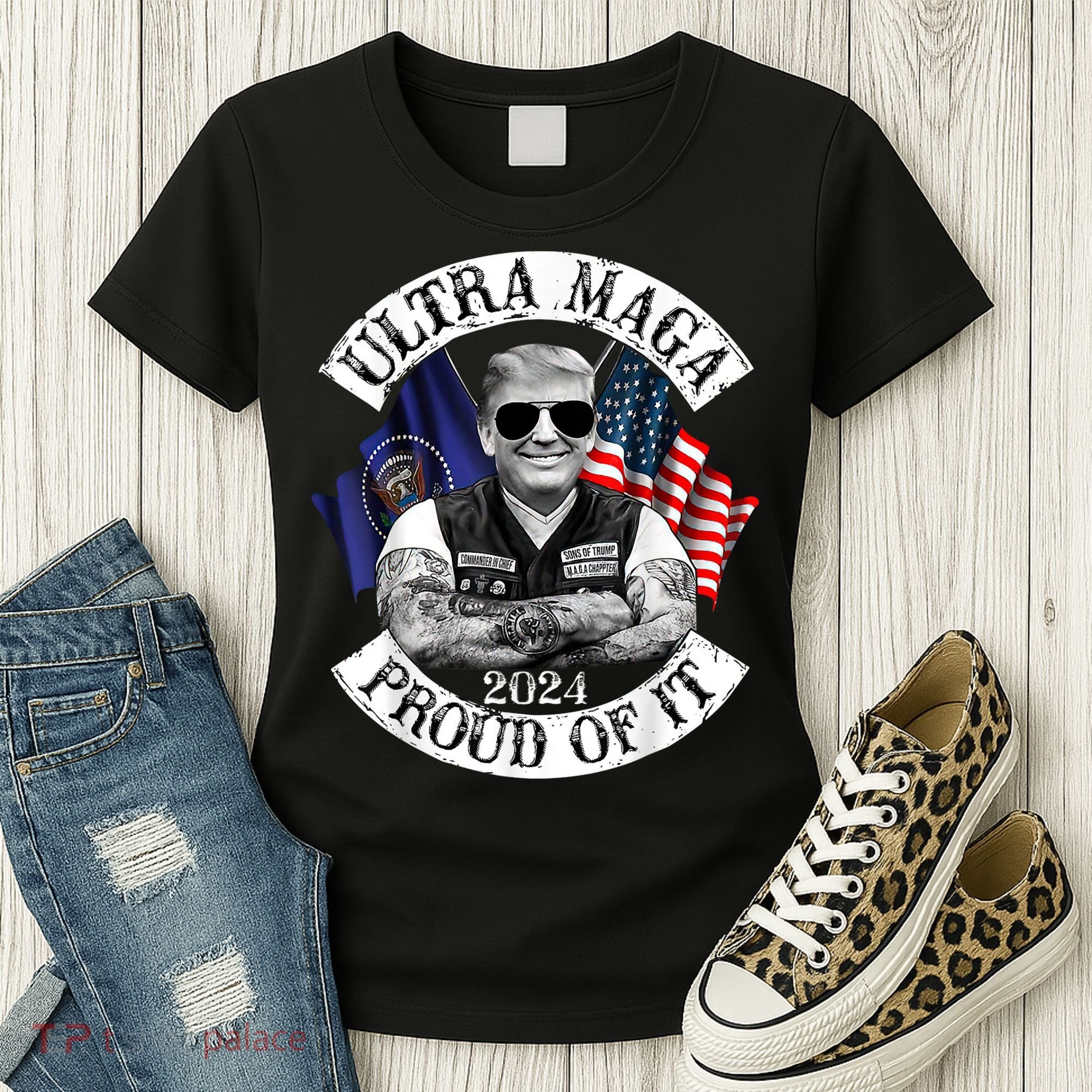 Ultra Maga And Proud Of It Trump Supporter Women's T-Shirt