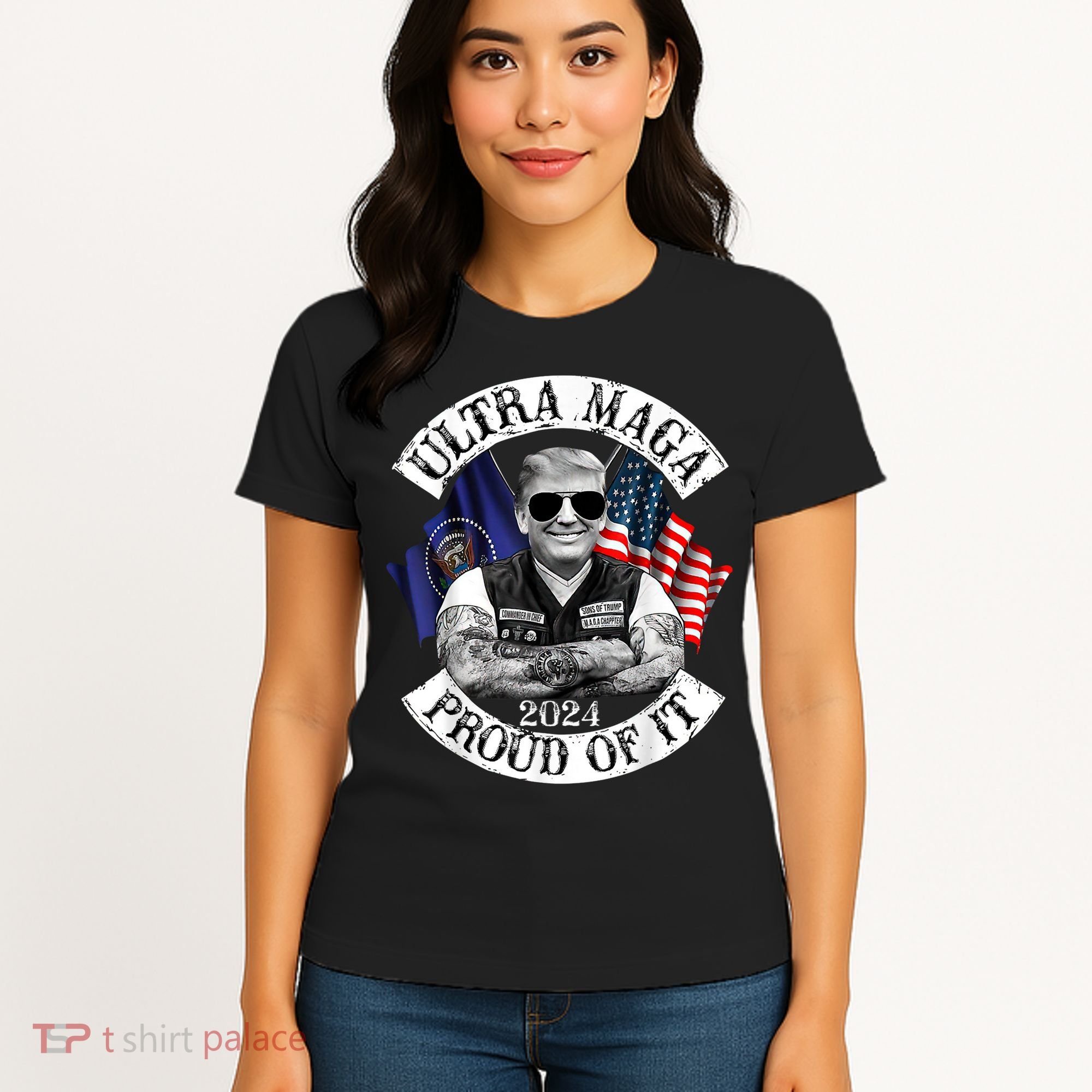Ultra Maga And Proud Of It Trump Supporter Women's T-Shirt