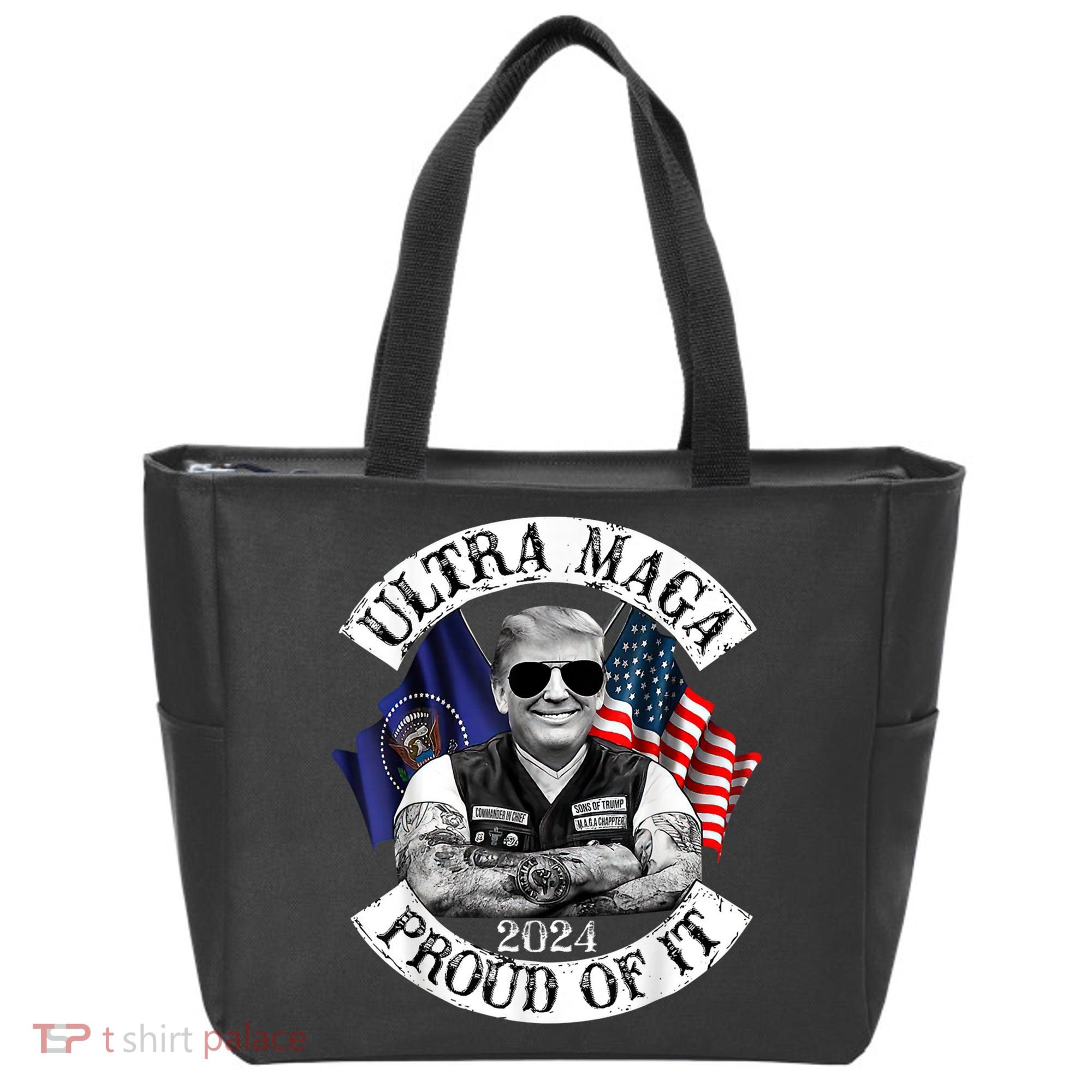 Ultra Maga And Proud Of It Trump Supporter Tote Bag