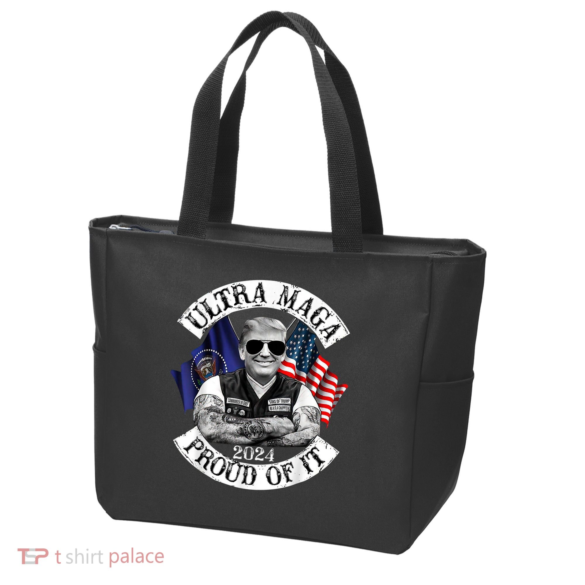 Ultra Maga And Proud Of It Trump Supporter Tote Bag