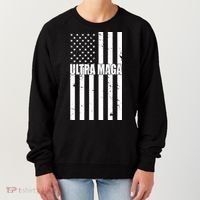 Ultra Maga American Flag Women's Sweatshirt thumb 0