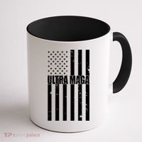 Ultra Maga American Flag Coffee Mug thumb 1