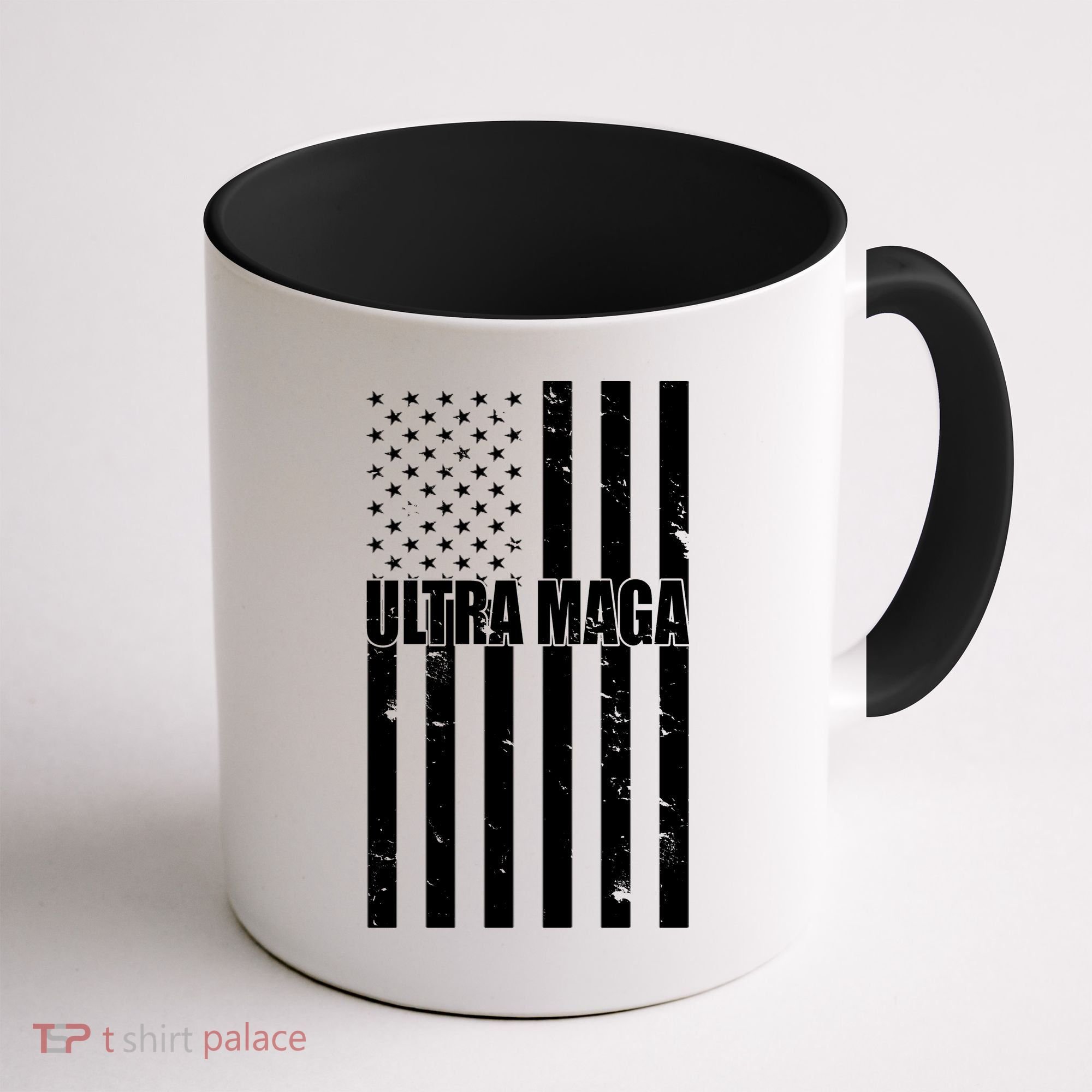 Ultra Maga American Flag Coffee Mug