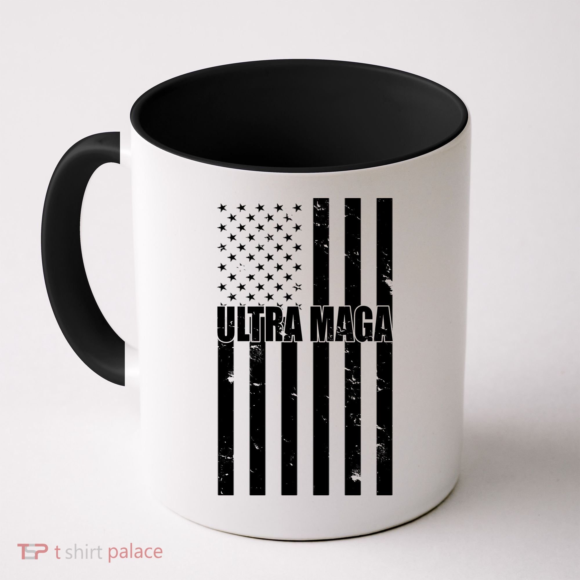 Ultra Maga American Flag Coffee Mug