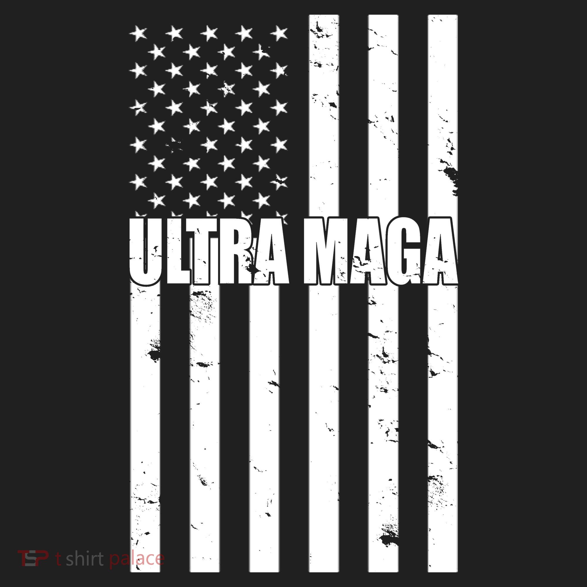 Ultra Maga American Flag Beanie