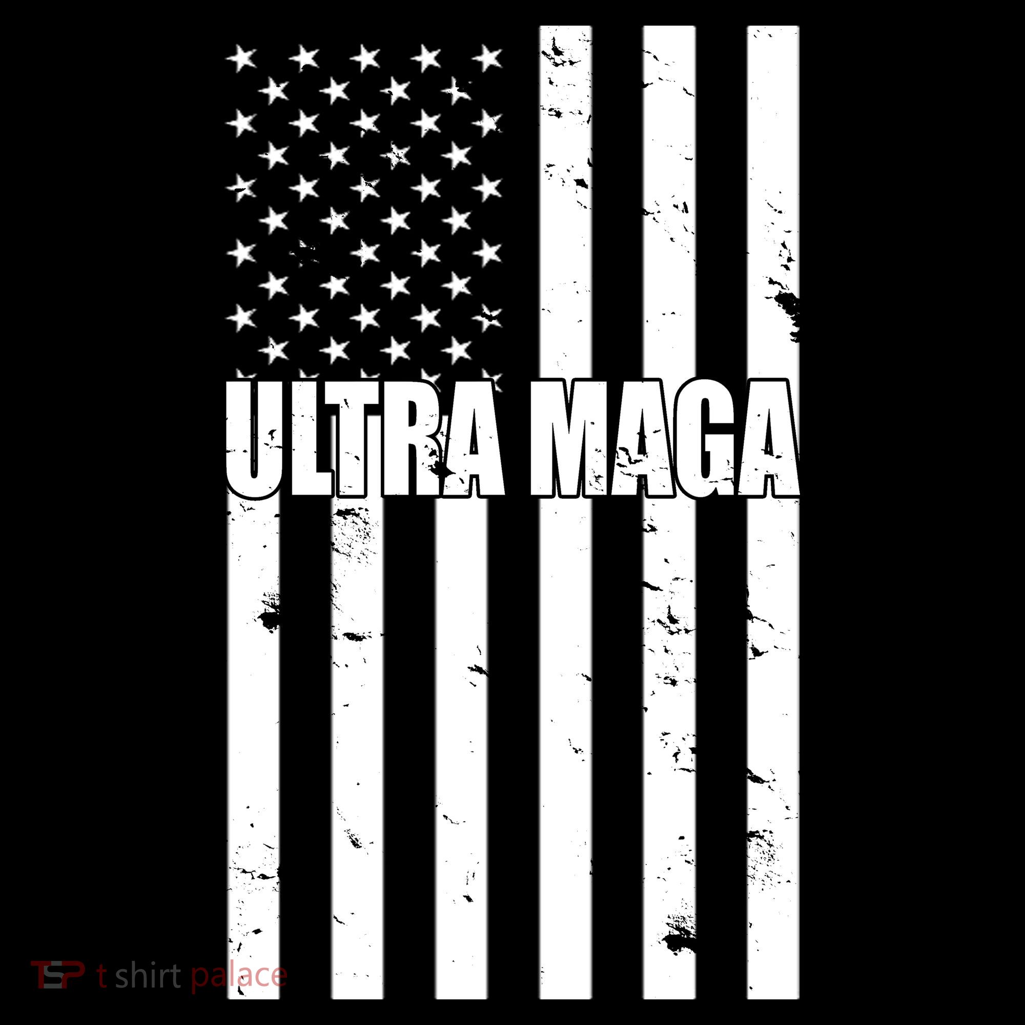 Ultra Maga American Flag Women's Hoodie