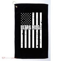 Ultra Maga American Flag Golf Towel thumb 0