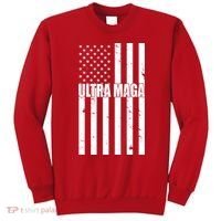 Ultra Maga American Flag Sweatshirt thumb 0
