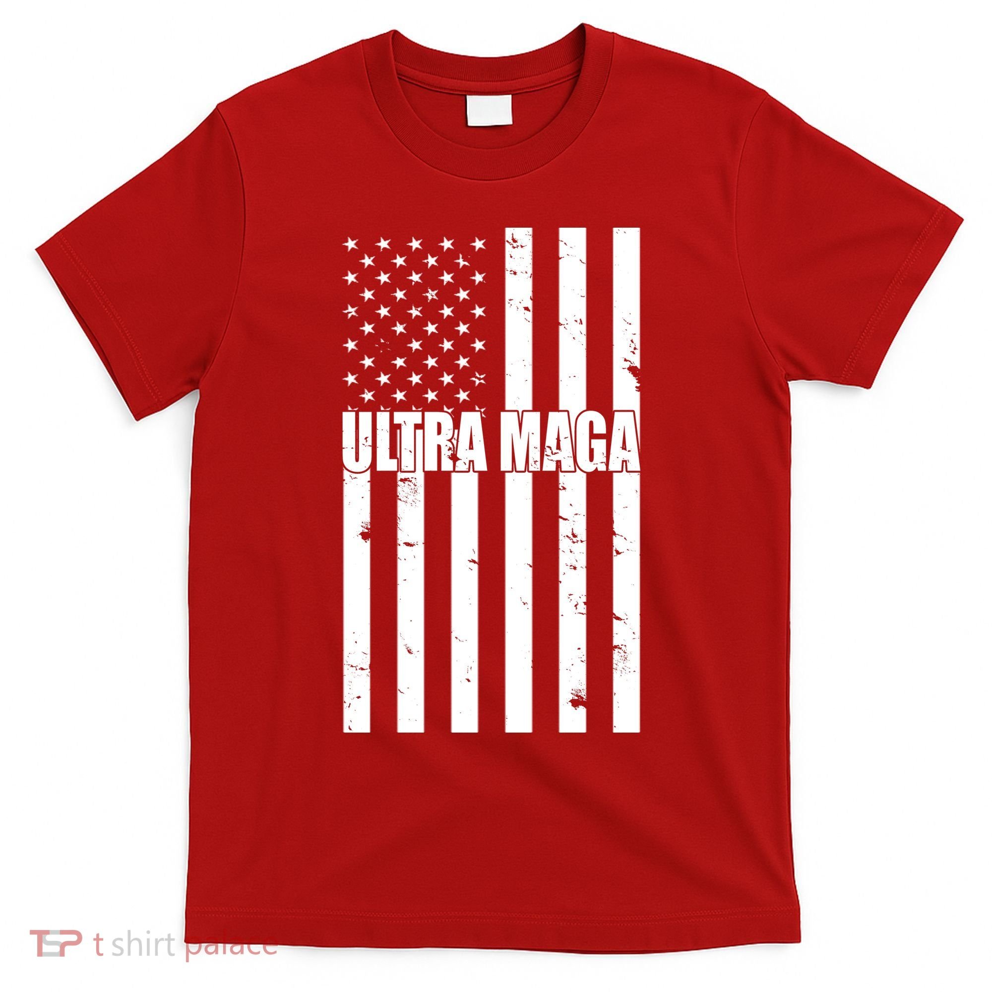 Ultra Maga American Flag T-Shirt