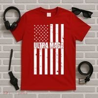 Ultra Maga American Flag T-Shirt thumb 5