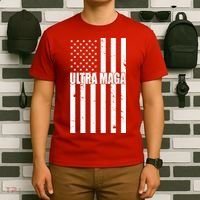 Ultra Maga American Flag T-Shirt thumb 6