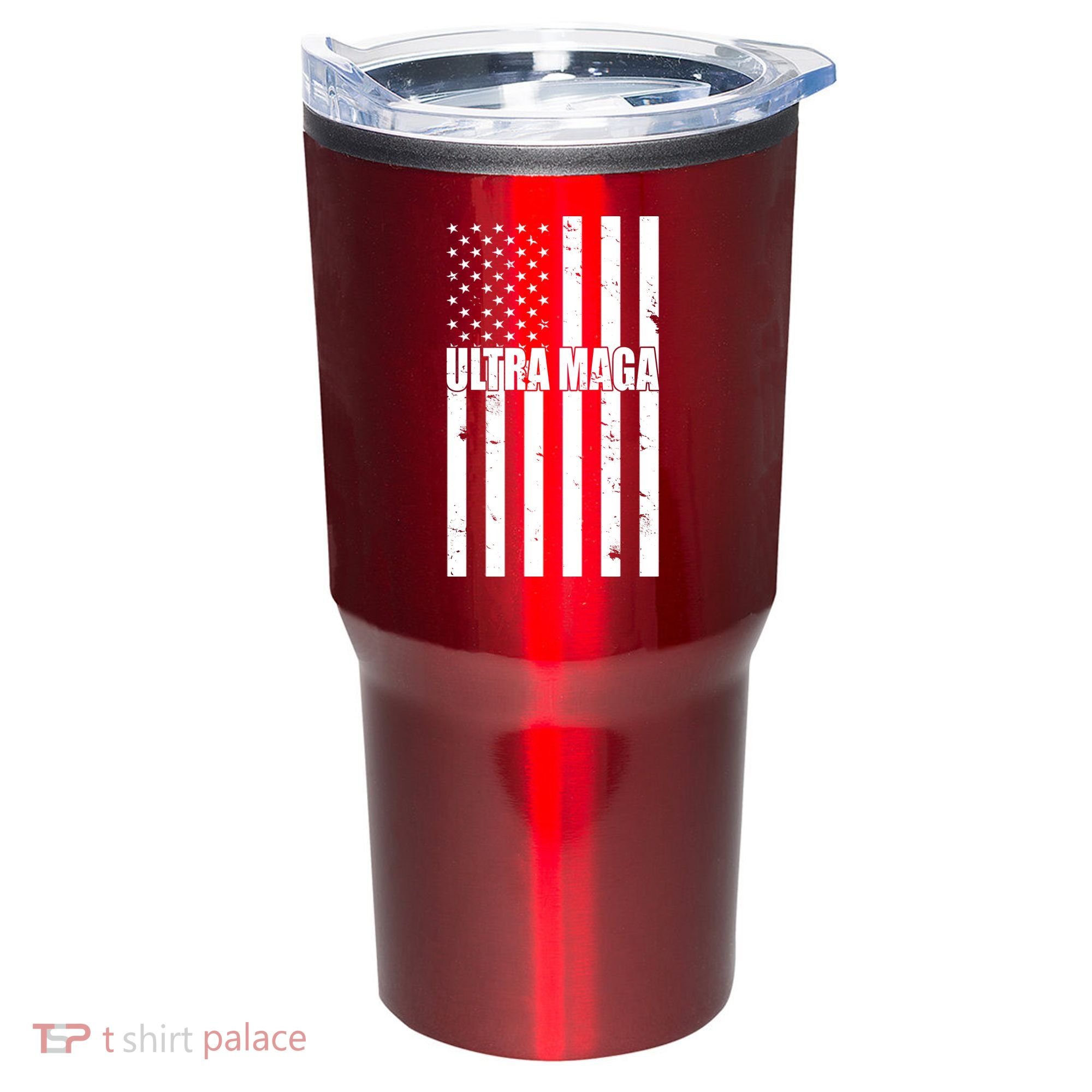 Ultra Maga American Flag Tumbler