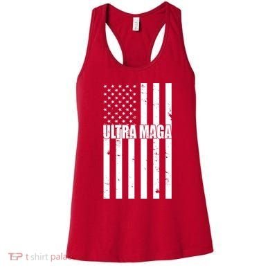 Ultra Maga American Flag Women's Tank Top