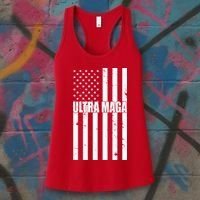Ultra Maga American Flag Women's Tank Top thumb 3