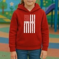 Ultra Maga American Flag Kids Hoodie thumb 3
