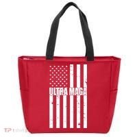 Ultra Maga American Flag Tote Bag thumb 0