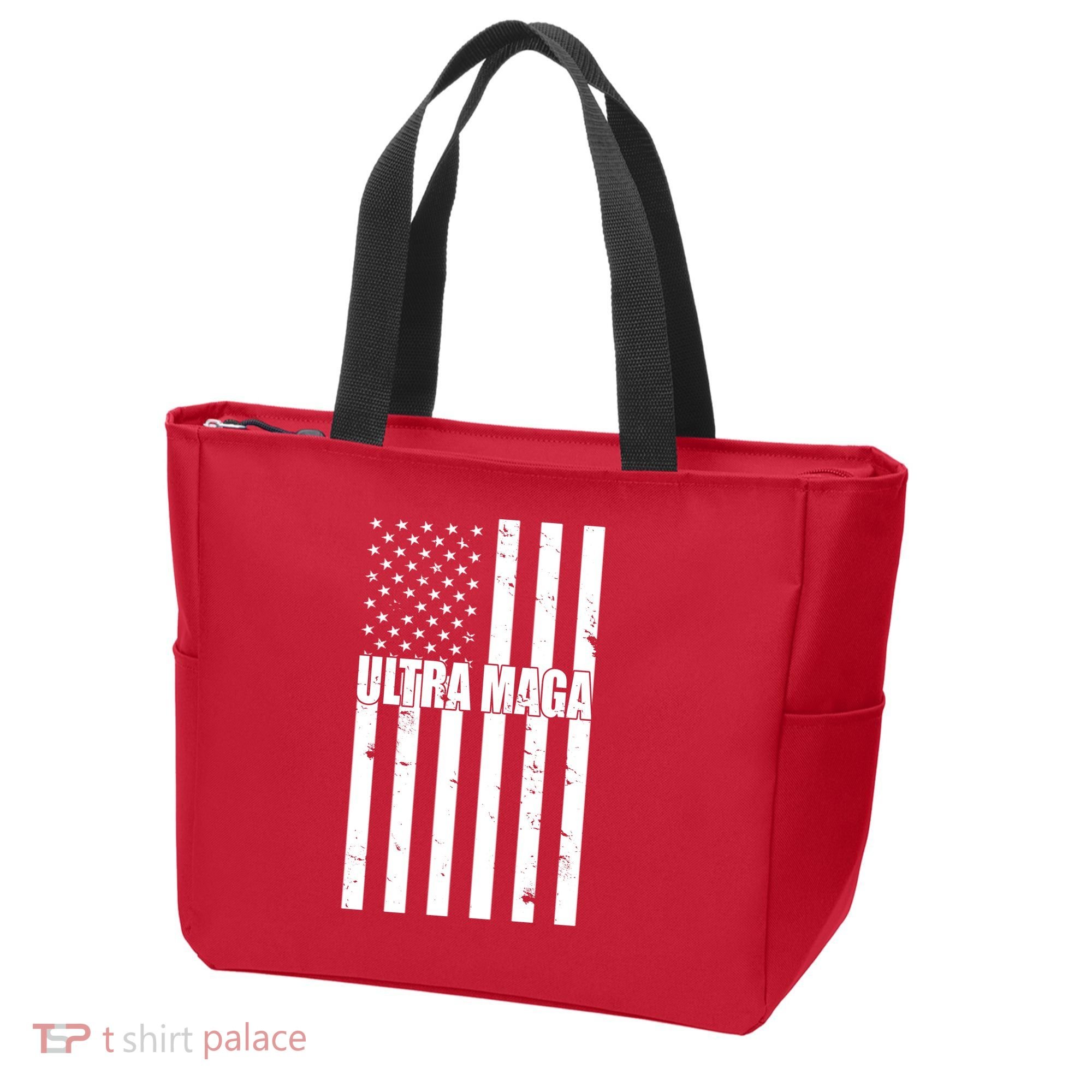 Ultra Maga American Flag Tote Bag