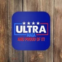 Ultra Maga And Proud Of It Coaster thumb 0