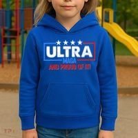 Ultra Maga And Proud Of It Kids Hoodie thumb 3