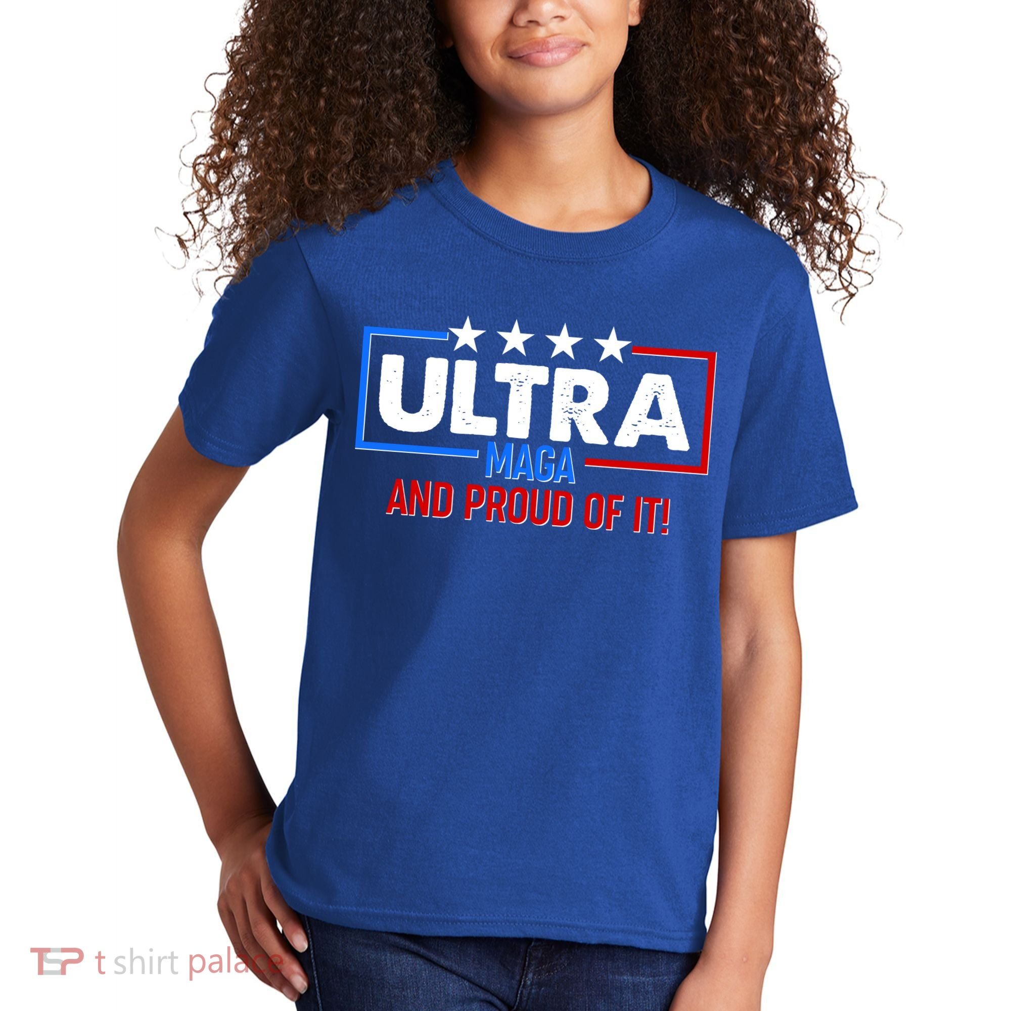 Ultra Maga And Proud Of It Kids T-Shirt