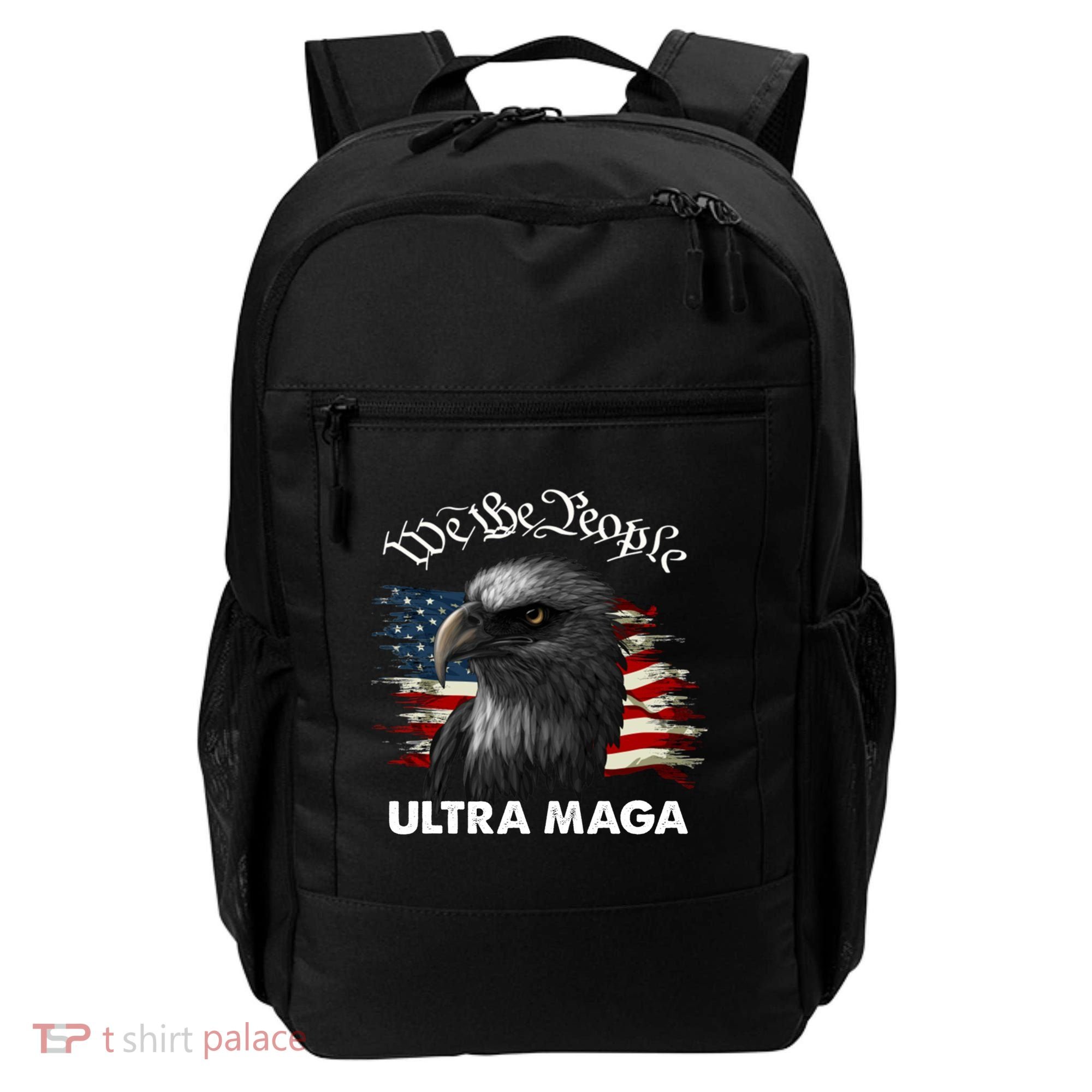 Ultra MAGA American Flag We The People Eagle Backpack