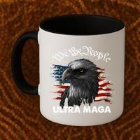 Ultra MAGA American Flag We The People Eagle Coffee Mug thumb 2