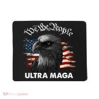 Ultra MAGA American Flag We The People Eagle Mousepad thumb 0