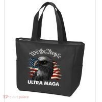 Ultra MAGA American Flag We The People Eagle Tote Bag thumb 3