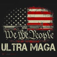 Ultra MAGA American Flag We The People 1776 Hoodie thumb 2