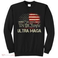 Ultra MAGA American Flag We The People 1776 Sweatshirt thumb 0