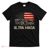 Ultra MAGA American Flag We The People 1776 T-Shirt thumb 0