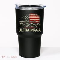 Ultra MAGA American Flag We The People 1776 Tumbler thumb 0