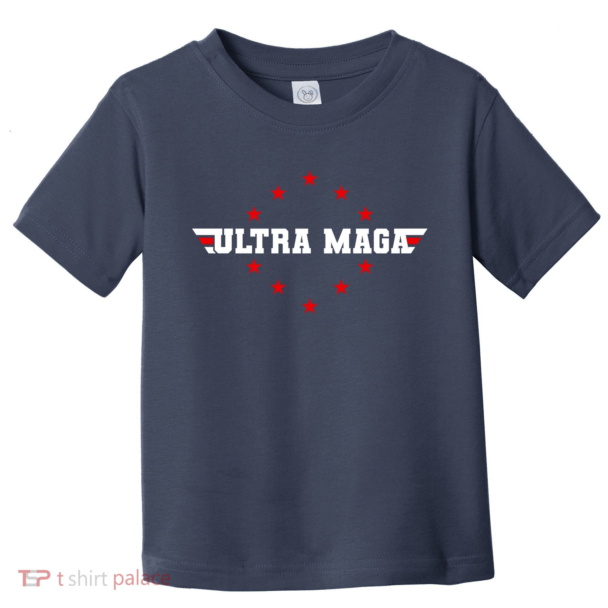 Ultra MAGA Anti Biden Parody Trump 2024 Toddler T-Shirt