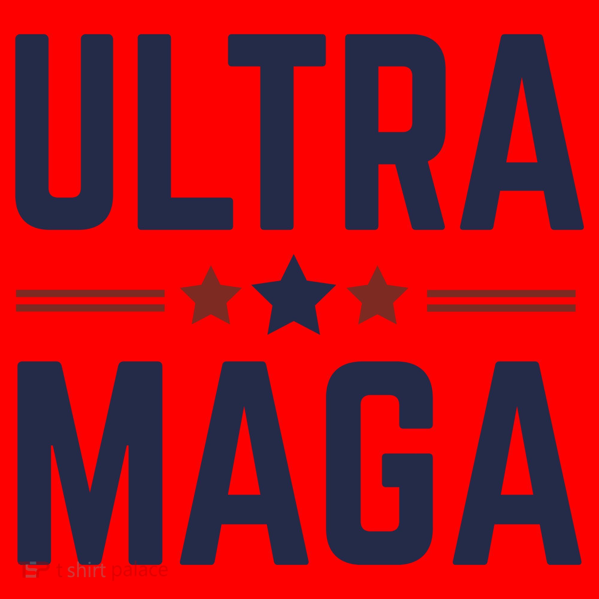 Ultra Maga And Proud Santa Hat