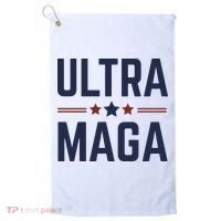 Ultra Maga And Proud Golf Towel thumb 0