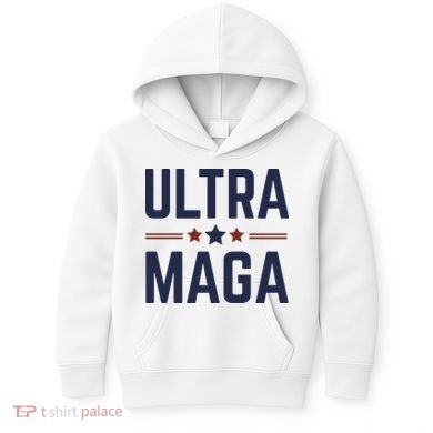 Ultra Maga And Proud Kids Hoodie