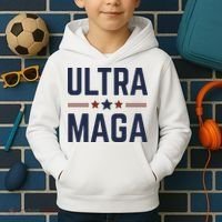 Ultra Maga And Proud Kids Hoodie thumb 2