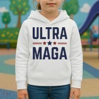Ultra Maga And Proud Kids Hoodie thumb 3