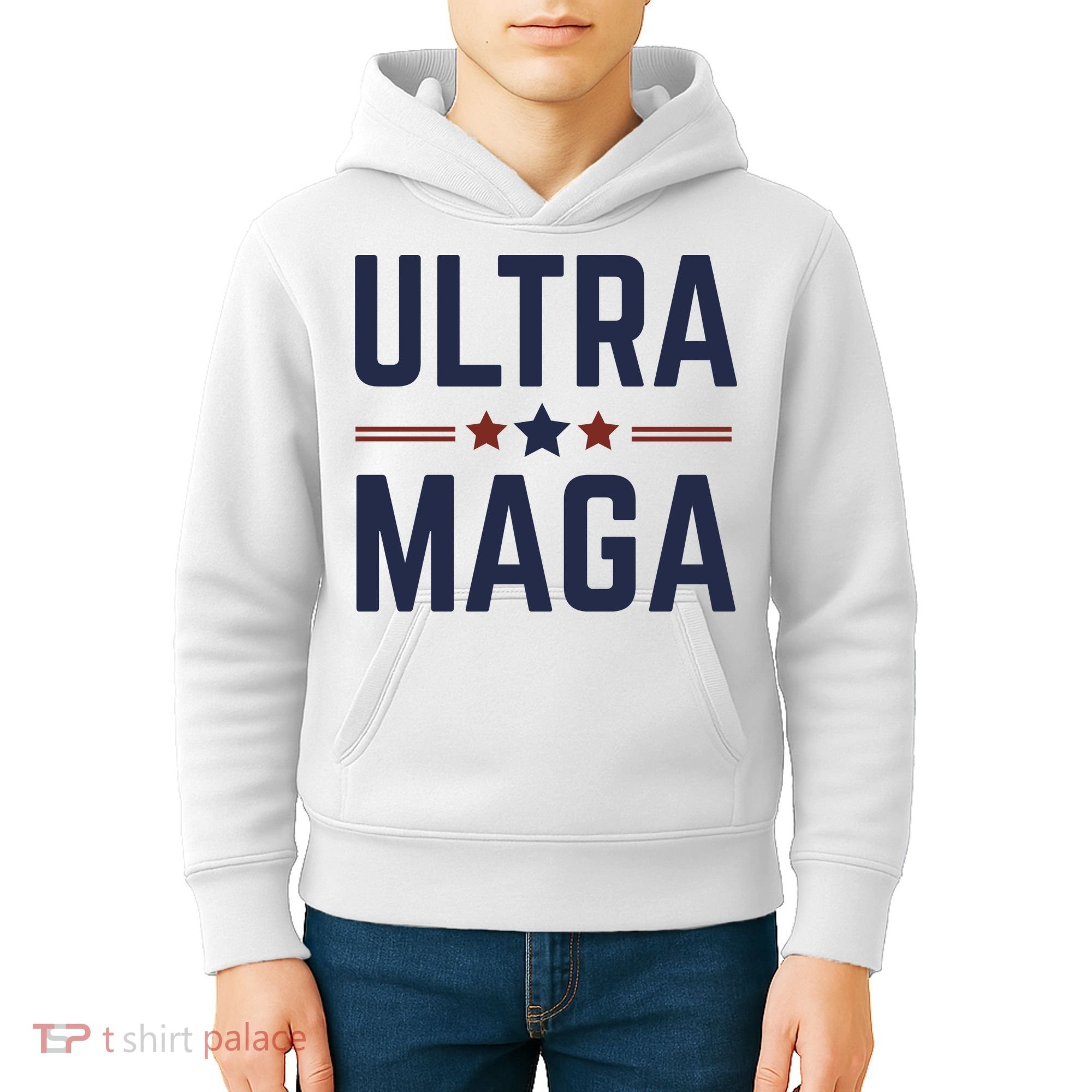 Ultra Maga And Proud Kids Hoodie
