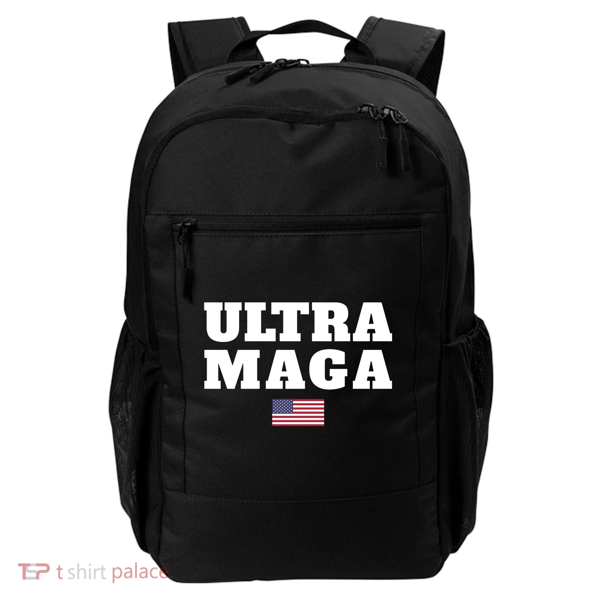 Ultra MAGA American Flag Backpack
