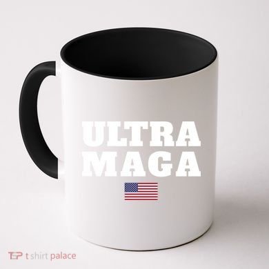 Ultra MAGA American Flag Coffee Mug